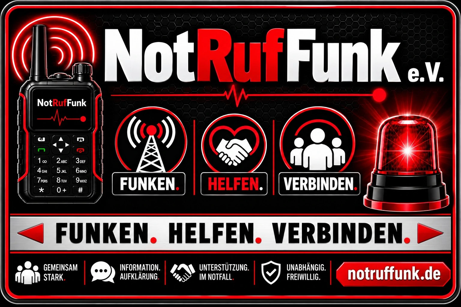 NotRufFunk e. V. – Funken, Helfen, Verbinden